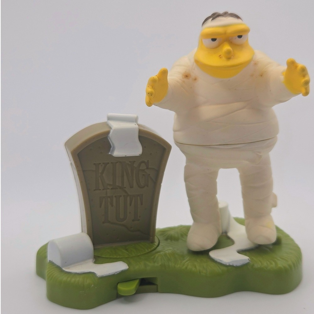 2001‎ Burger King The Simpsons Barney Gumble Mummy Spooky Light-Ups Toy